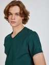 Sam 73 Dunkelgrünes Herren T-Shirt SAM 73 Blane