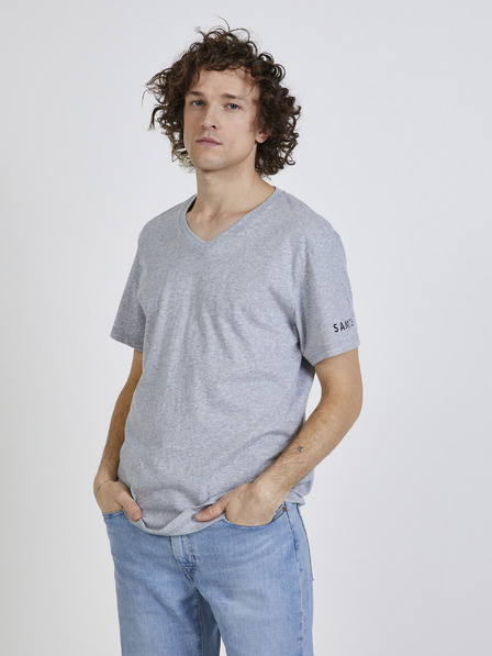 Sam 73 Graues Herren-T-Shirt SAM 73 Blane