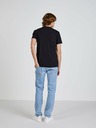 Sam 73 Schwarzes Herren-T-Shirt SAM 73 Blane