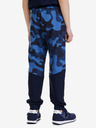 Sam 73 Dunkelblaue gemusterte Sweatpants für Jungen SAM 73 Conrad