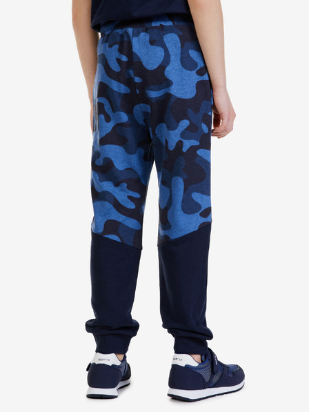 Sam 73 Dunkelblaue gemusterte Sweatpants für Jungen SAM 73 Conrad