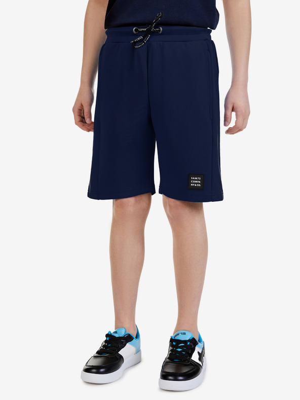 Sam 73 Dunkelblaue Shorts für Jungen SAM 73 Saf