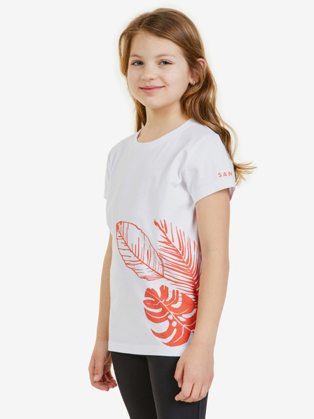 Sam 73 Weißes Mädchen-T-Shirt SAM 73 Stephanie