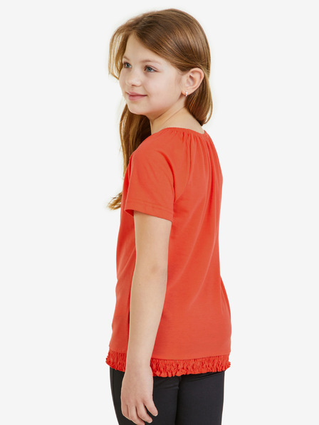 Sam 73 Korallfarbenes Mädchen-T-Shirt SAM 73 Jaylene