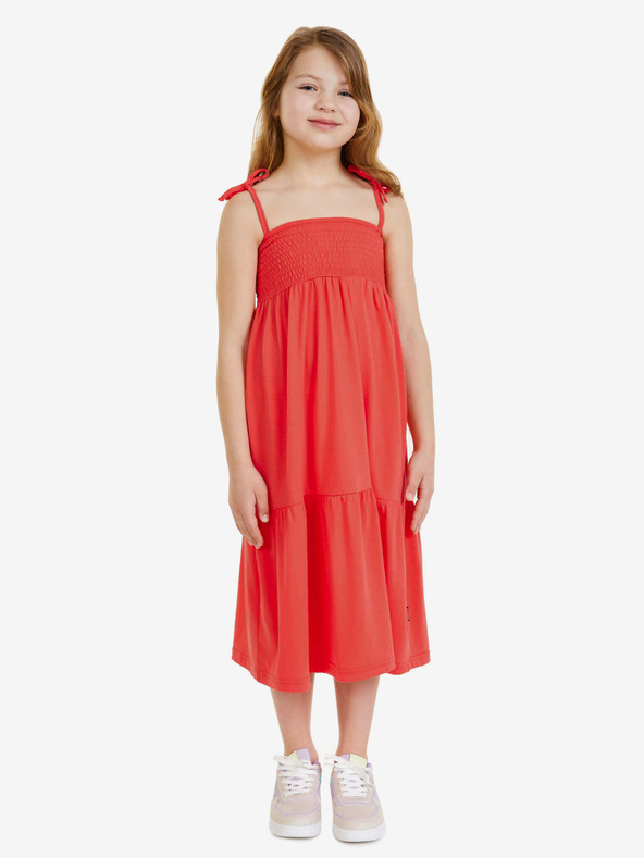 Sam 73 Korallenfarbenes Mädchenkleid SAM 73 Charity