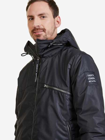 Sam 73 Schwarze Herrenjacke SAM 73 Cerith