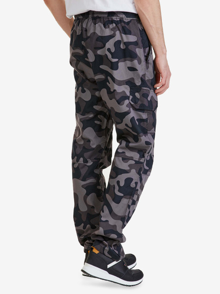 Sam 73 Dunkelgraue gemusterte Herrenhose SAM 73 Ivan