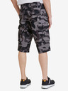 Sam 73 Dunkelgraue gemusterte Shorts für Herren SAM 73 John