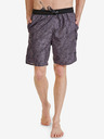 Sam 73 Dunkelgraue gemusterte Shorts für Herren SAM 73 Noah