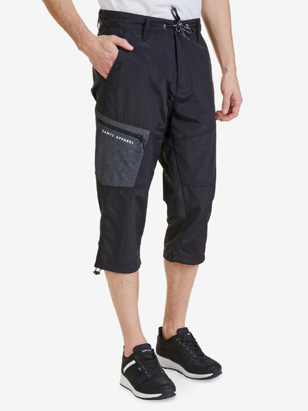 Sam 73 Schwarze Herren-Shorts SAM 73 Sanjay