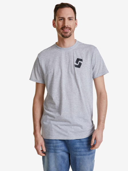 Sam 73 Hellgraues Herren-T-Shirt SAM 73 Dougall