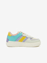 Sam 73 Lila und cremefarbene Damen-Turnschuhe SAM 73 Atuele