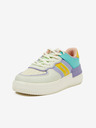 Sam 73 Lila und cremefarbene Damen-Turnschuhe SAM 73 Atuele