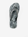 Sam 73 Schwarze gemusterte Damen-Flip-Flops SAM 73 Onkabra