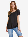 Sam 73 Schwarzes Damen-T-Shirt SAM 73 Elvira