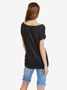 Sam 73 Schwarzes Damen-T-Shirt SAM 73 Elvira