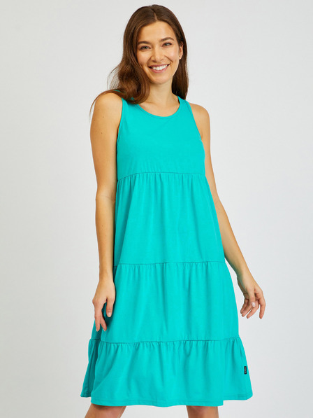 Sam 73 Türkises Damen Sommerkleid mit Rüsche SAM 73 Chantal