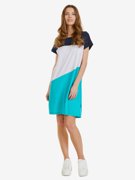Sam 73 Weiß-blaues Kleid SAM 73 Elodie