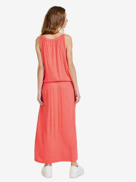 Sam 73 Korallfarbenes Maxikleid für Damen SAM 73 Dita
