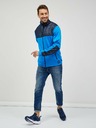 Sam 73 Blaues Herren-Sweatshirt mit Reißverschluss SAM 73 Judin