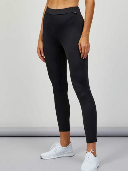 Sam 73 Schwarze Damen-Cropped-Leggings SAM 73 Gweha