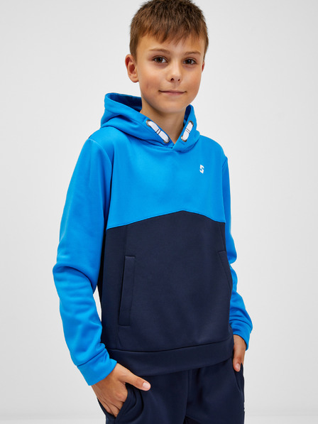 Sam 73 Blauer Kapuzenpullover für Jungen SAM 73 Gersemi