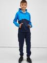 Sam 73 Blauer Kapuzenpullover für Jungen SAM 73 Gersemi