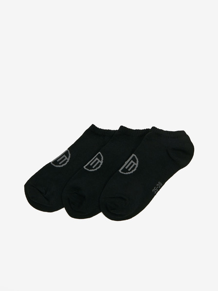 Sam 73 Set mit drei Paar Socken in schwarz SAM 73 Detate