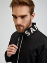 Sam 73 Schwarzes Herren-Sweatshirt SAM73 Stephen Zip-up