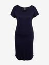 Sam 73 Dunkelblaues Basic-Damenkleid SAM73 Corvus