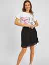 Sam 73 Weißes bedrucktes Damen-T-Shirt SAM73 Musca