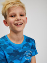 Sam 73 Blaues Armee-T-Shirt für Jungen aus Baumwolle SAM73 Hydrus