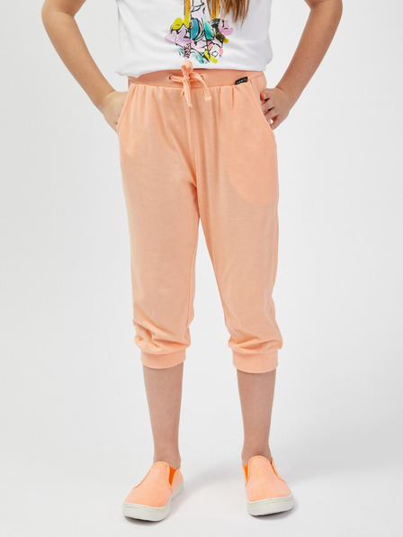 Sam 73 Apricotfarbene dreiviertel Jogginghose für Mädchen SAM73 Rudolph