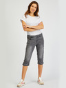 Sam 73 Graue dreiviertel Jeans für Frauen SAM73 Orion