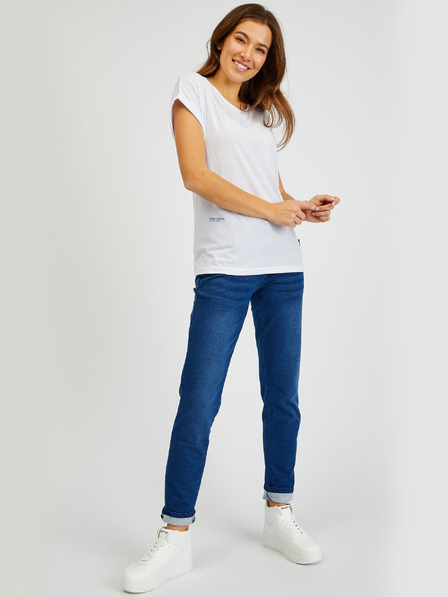 Sam 73 Weißes Damen-T-Shirt SAM73 Dorado