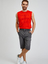 Sam 73 Dunkelgraue Denim-Shorts für Herren SAM73 Aquarius