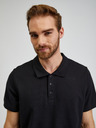 Sam 73 Schwarzes Herren-Poloshirt aus Baumwolle SAM73 Chryz