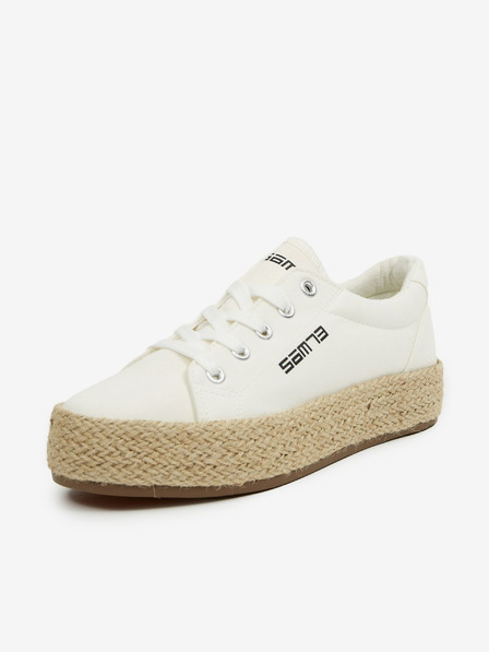 Sam 73 Weiße Damen-Sneakers mit Plateausohle SAM73 Merylin