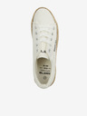 Sam 73 Weiße Damen-Sneakers mit Plateausohle SAM73 Merylin