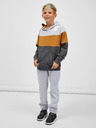 Sam 73 Grauer und brauner Kapuzenpullover für Jungen SAM 73 Leael