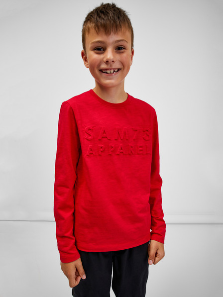 Sam 73 Rotes langärmeliges T-Shirt für Jungen SAM 73 Celdor