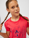 Sam 73 Korallfarbenes Mädchen-T-Shirt SAM 73 Ielenia