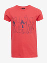 Sam 73 Korallfarbenes Mädchen-T-Shirt SAM 73 Ielenia