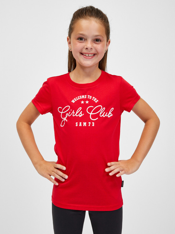 Sam 73 Rotes Mädchen-T-Shirt SAM 73 Janli