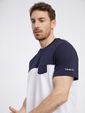 Sam 73 Blau-weißes Herren-T-Shirt SAM 73 Sirius