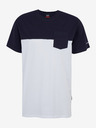 Sam 73 Blau-weißes Herren-T-Shirt SAM 73 Sirius