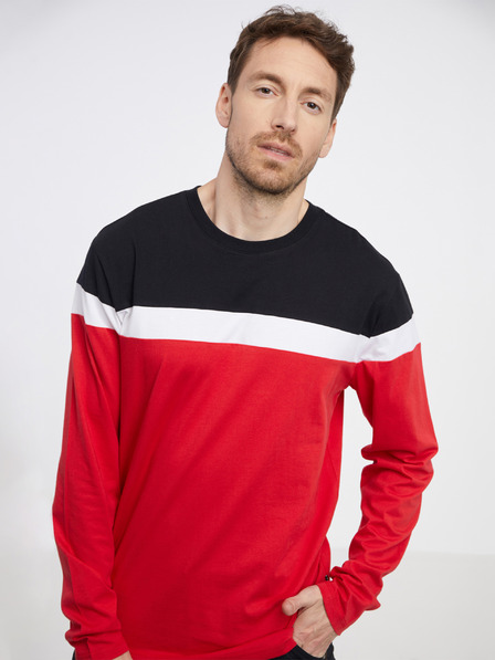 Sam 73 Rotes Herren-T-Shirt SAM 73 Remus