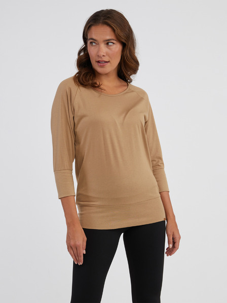 Sam 73 Hellbraunes Damen-T-Shirt SAM 73 Selma