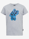Sam 73 Hellgraues gestreiftes T-Shirt für Jungen SAM 73 Silaqui