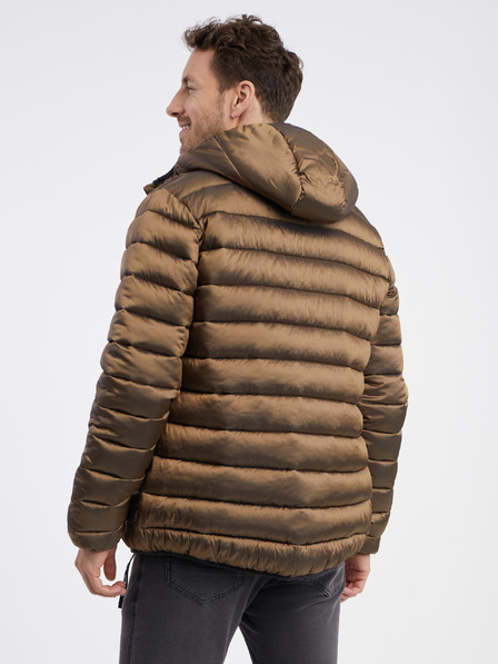 Sam 73 Braune Herren-Steppjacke SAM 73 Spider